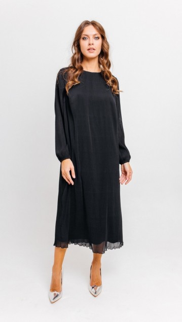AmberA Платье 132-2 Черный фото 6