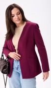 MisLana Жакет 804 Бордо фото 5 MisLana Жакет 804 Бордо фото 5