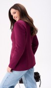 MisLana Жакет 804 Бордо фото 4 MisLana Жакет 804 Бордо фото 4