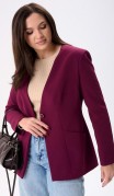 MisLana Жакет 804 Бордо фото 6 MisLana Жакет 804 Бордо фото 6
