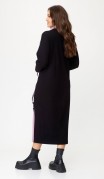 Abbi Платье 1020 черный с пудрой фото 4