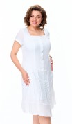 Abbi Платье 1029 белый хлопок фото 3