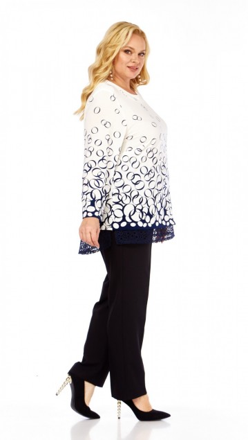 Abbi Блузка 4073 блузка с кружевом фото 2