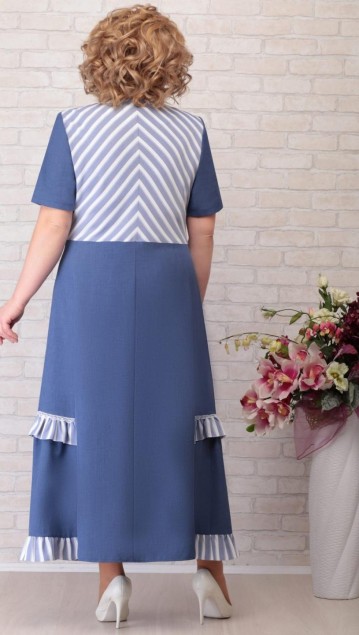 Aira-Style Платье 815 Синий фото 3
