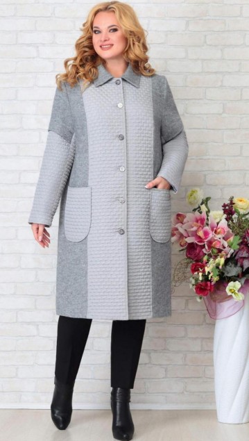 Aira-Style Пальто 851 Серый 