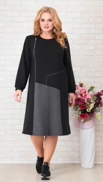 Aira-Style Платье 871 Черный 