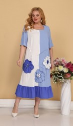  Платье 898 Синий