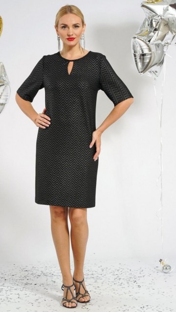 ALANI collection Платье 2029  Черный 