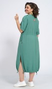 ALANI collection Платье 2127  Бирюзовый фото 3