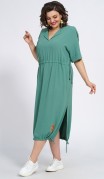 ALANI collection Платье 2127  Бирюзовый фото 2