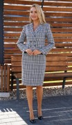 ALANI collection Комплект 2391 Серая клетка фото 4