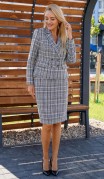 ALANI collection Комплект 2391 Серая клетка фото 3