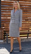 ALANI collection Комплект 2391 Серая клетка фото 5