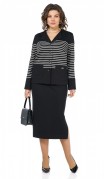 ALANI collection Комплект 2465 Черный-полоска фото 5