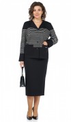 ALANI collection Комплект 2465 Черный-полоска фото 2