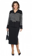 ALANI collection Комплект 2465 Черный-полоска фото 4