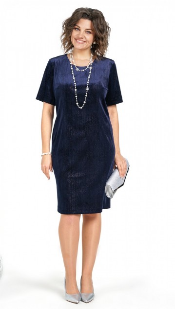 ALANI collection Платье 2468 Синий 