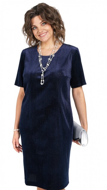 ALANI collection Платье 2468 Синий фото 6