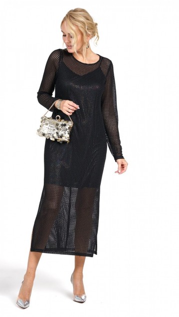 ALANI collection Платье 2481 Черный 