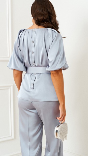 Beautiful&Free Костюм 6381 стальной фото 6