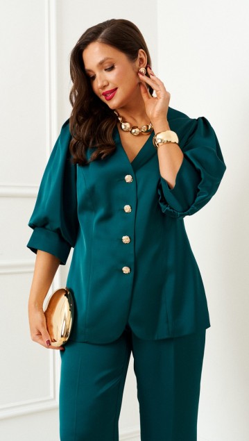 Beautiful&Free Костюм 6382 изумруд фото 4