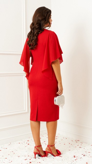 Beautiful&Free Платье 6384 красный фото 5