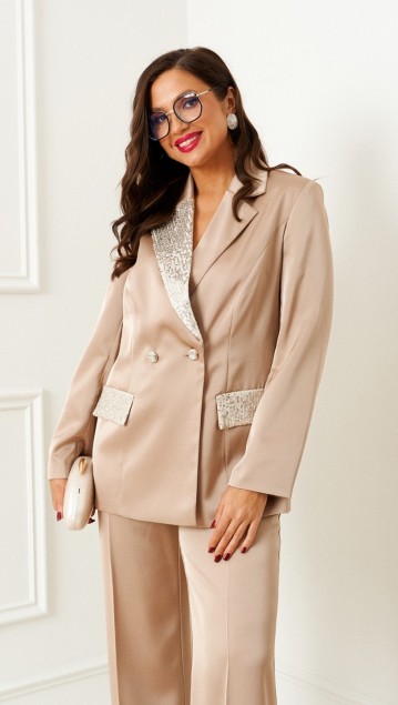 Beautiful&Free Костюм 6398 латте фото 5