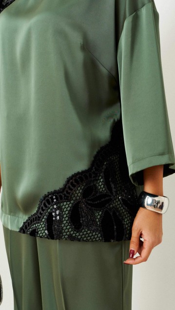 Beautiful&Free Костюм 6401 шалфей фото 4