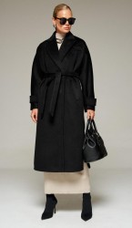  Пальто 7011 черный