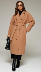  Пальто 7015 бежевый