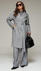  Пальто 7020 серый