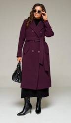  Пальто 7029 сливовый