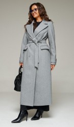  Пальто 7030 серый