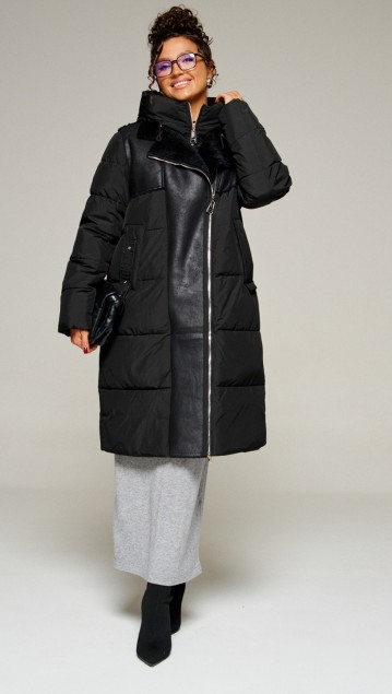 Beautiful&Free Пальто 8011 черный 