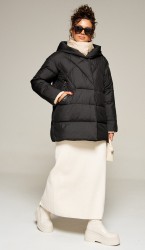  Пальто 8013 черный