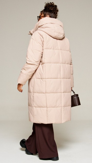 Beautiful&Free Пальто 8016 песочный фото 5