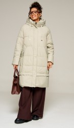  Пальто 8022 фисташка