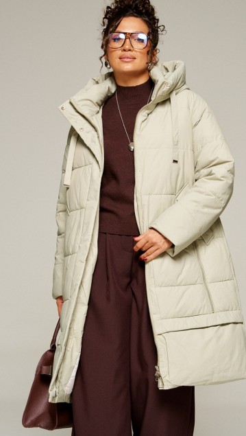 Beautiful&Free Пальто 8022 фисташка фото 3