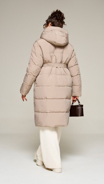 Beautiful&Free Пальто 8024 капучино фото 6