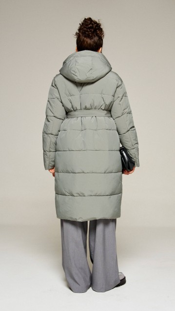 Beautiful&Free Пальто 8024 шалфей фото 6