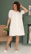 BegiModa Платье Платье 1006 молочный фото 5