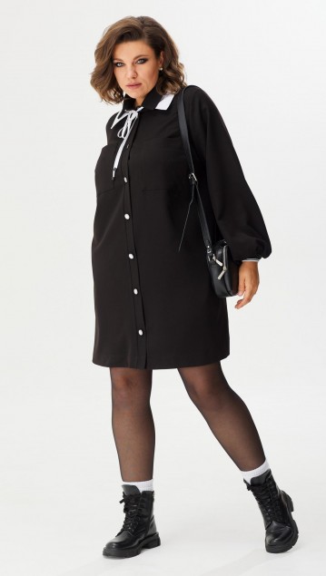 BegiModa Платье 1027 чёрный 