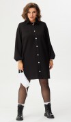 BegiModa Платье 1027 чёрный фото 4