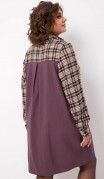 BegiModa Платье 1058 Виноградная клетка фото 3