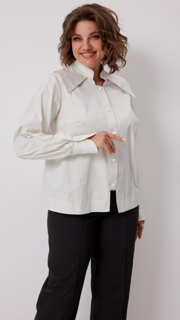 BegiModa Блузка 4135 Сливочный 