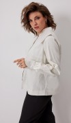 BegiModa Блузка 4135 Сливочный фото 4
