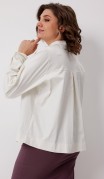 BegiModa Блузка 4135 Сливочный фото 7