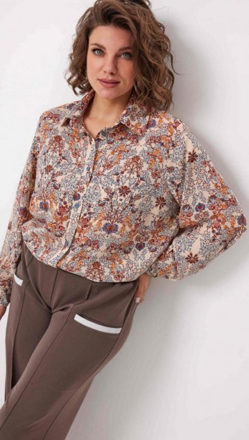 BegiModa Блузка 4138 Облепиха фото 6