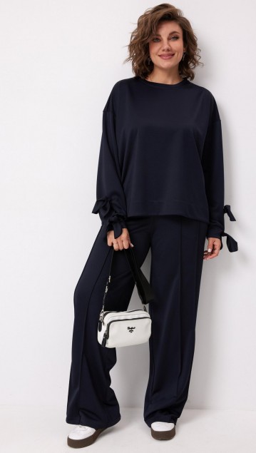 BegiModa Блузка 4139 индиго фото 7