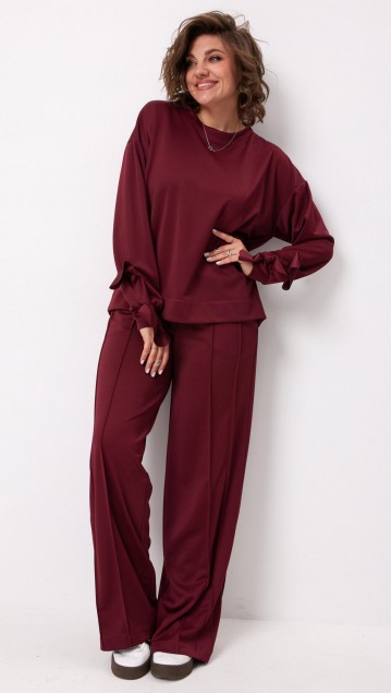BegiModa Блузка 4139 вишня фото 7